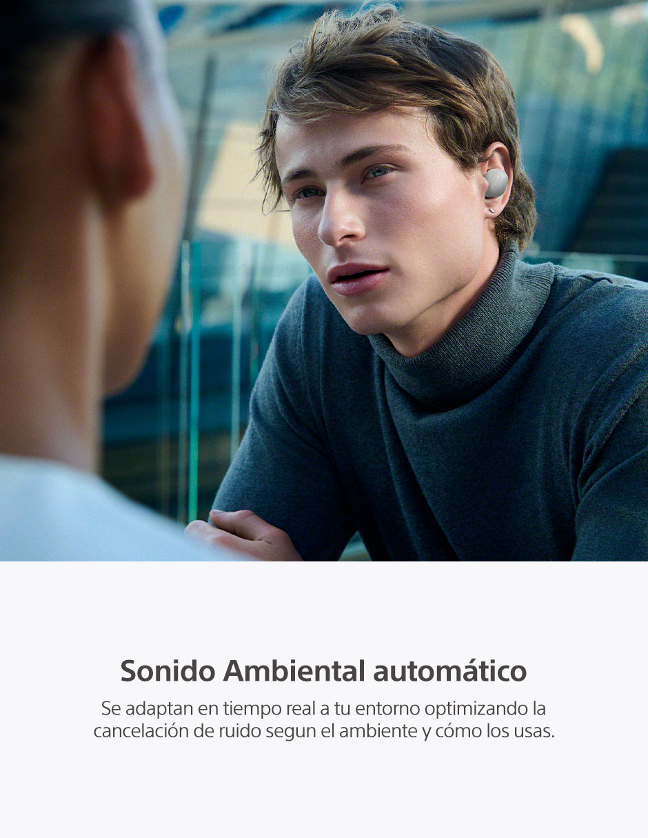 AUDÍFONOS TRUE WIRELESS SONY, PLATEADO6
