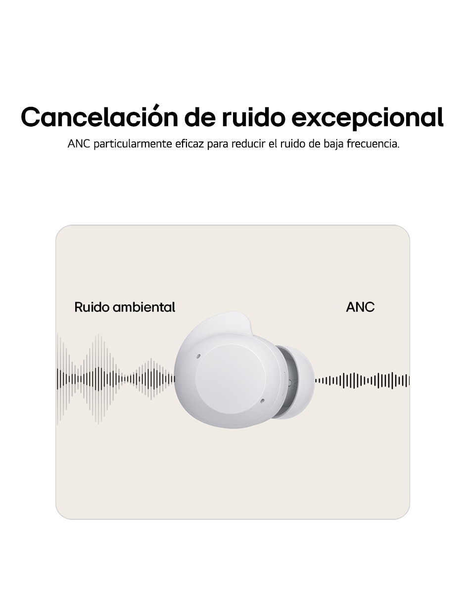 Audífonos In-Ear BUDSPLUSBK inalámbricos con cancelacion de ruido 4