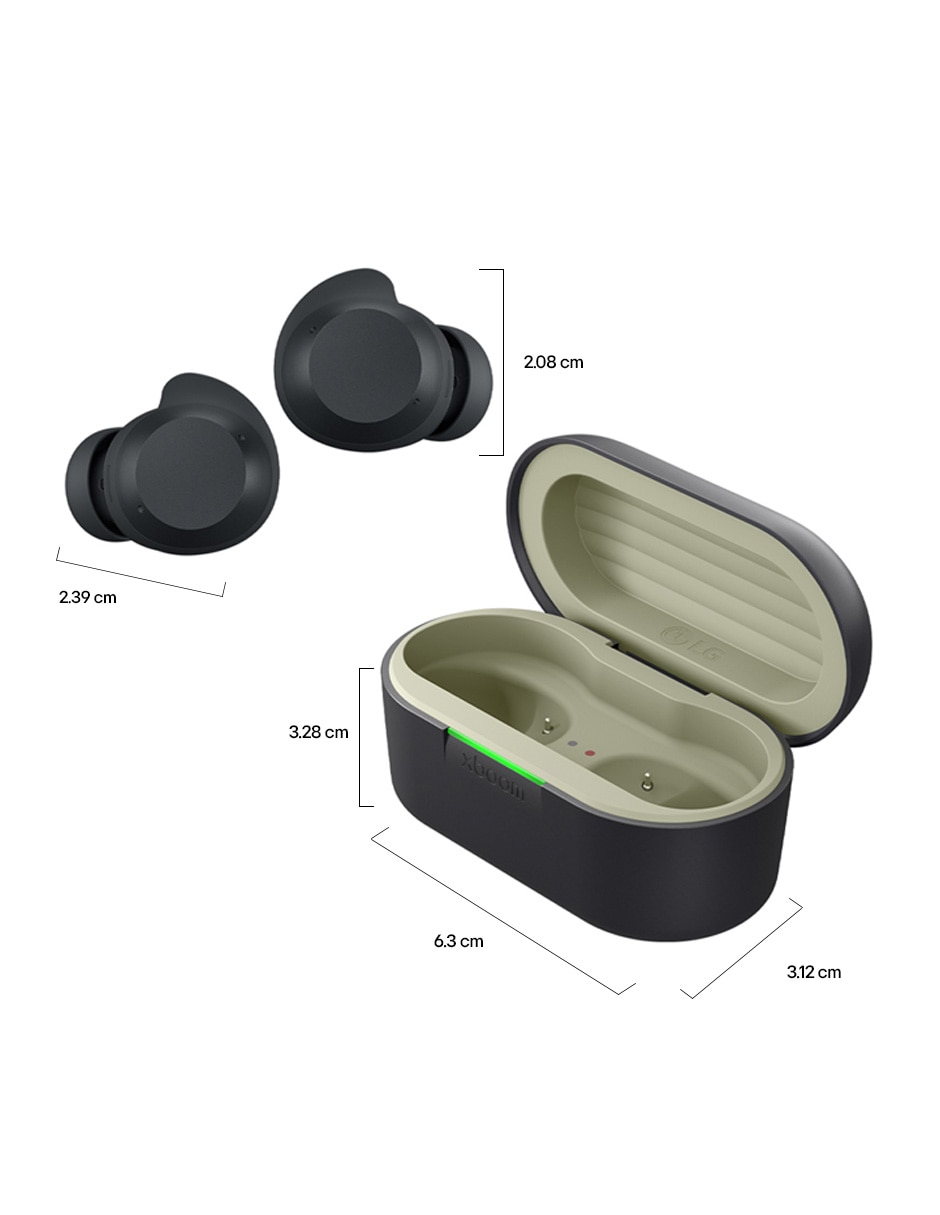 Audífonos In-Ear Lg Budslitebk Inalámbricos con cancelación de ruido