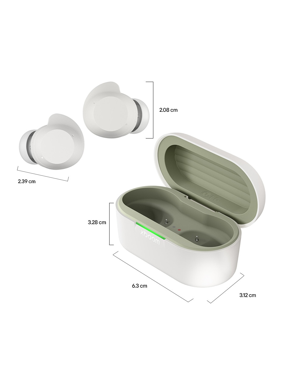 Audífonos In-Ear Lg Budslitewh inalámbricos con cancelación de ruido