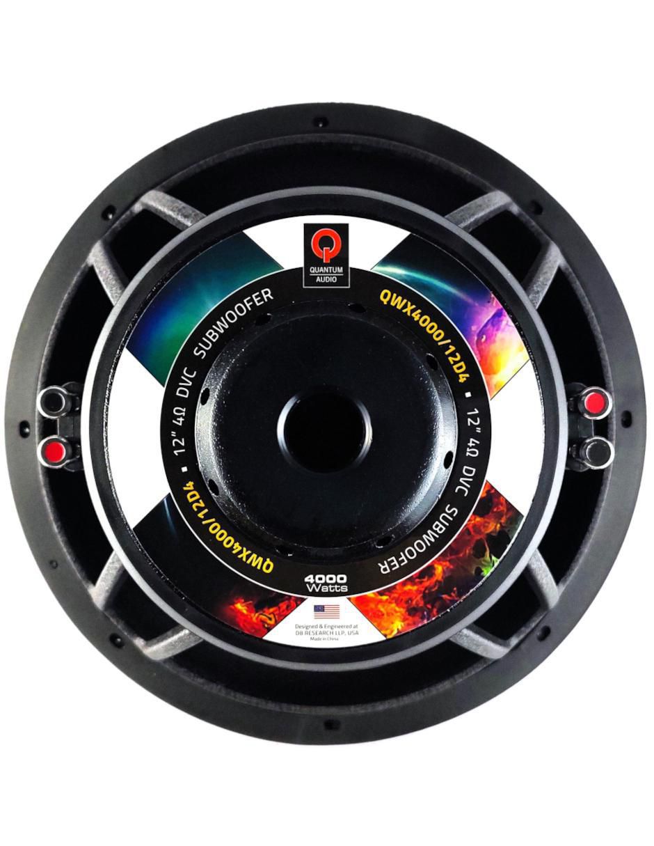 Subwoofer Quantum Audio QWX4000/12D4