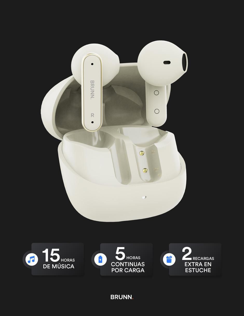 Audífonos In-Ear Brunn By Swiss Code Sora inalámbricos