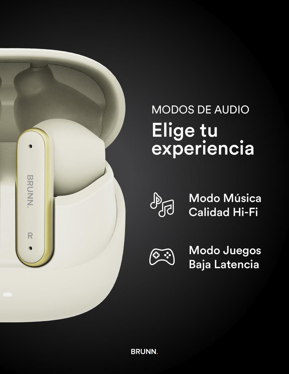 Audífonos In-Ear Brunn By Swiss Code Sora inalámbricos