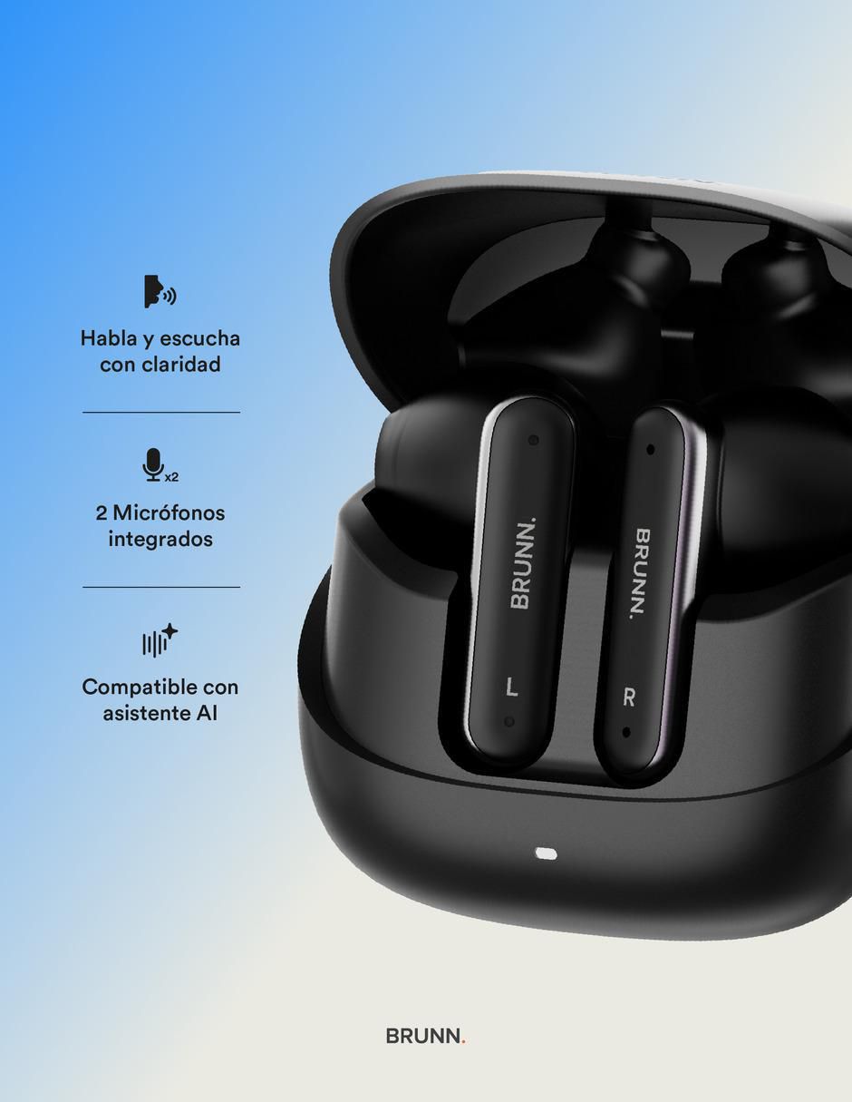 Audífonos In-Ear Brunn By Swiss Code Sora inalámbricos
