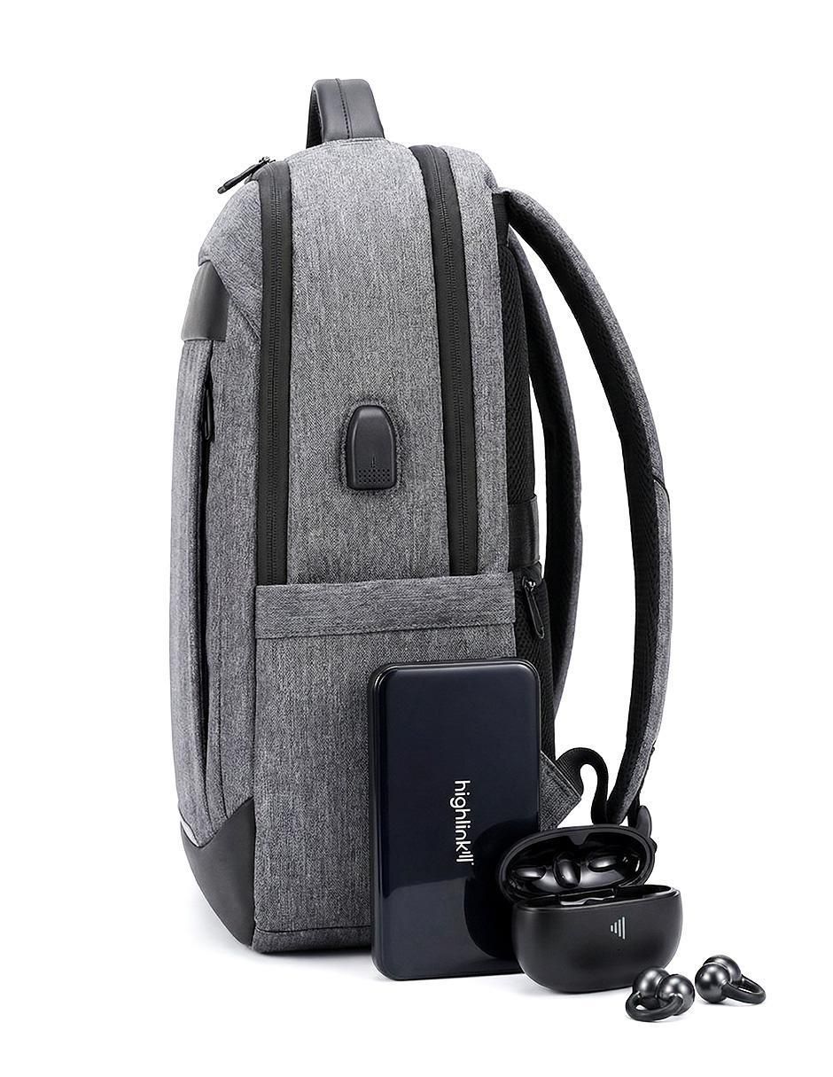 Set de audífonos Ultrafree, Backpack y Powerbank inalámbricos con