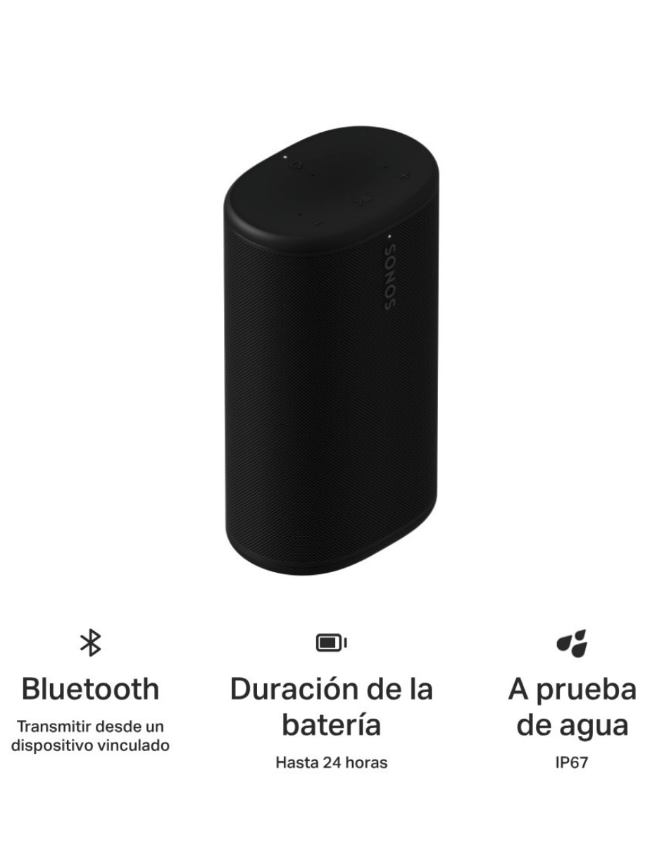 Bocina portátil Play Bluetooth Wi-Fi 7