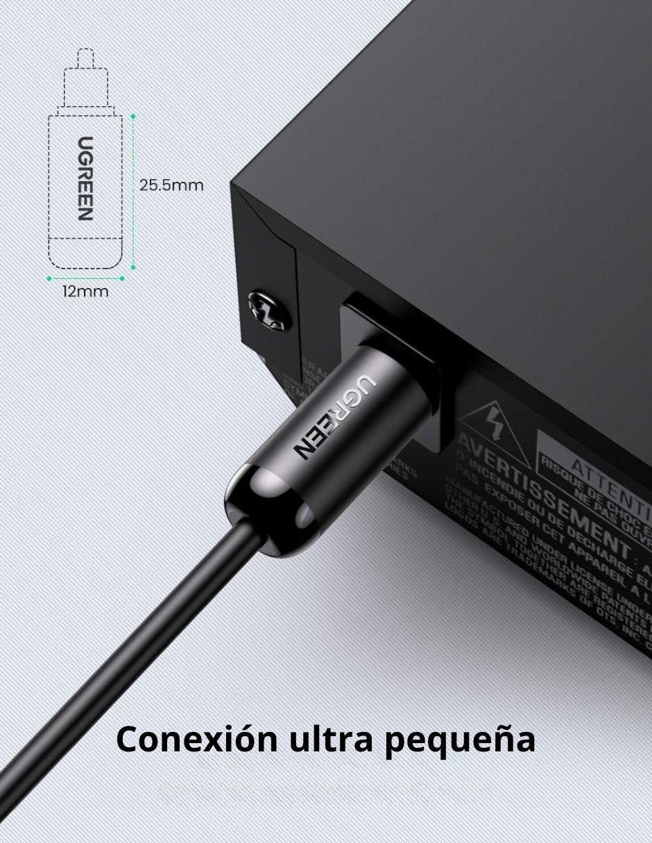 Cable óptico Ugreen a tipo óptico de 3 m