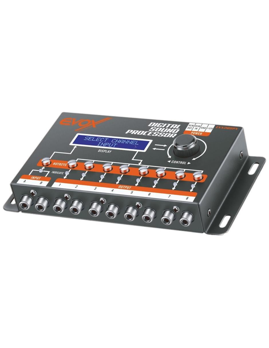 Preamplificador EVX2DSPX de 6 V 1