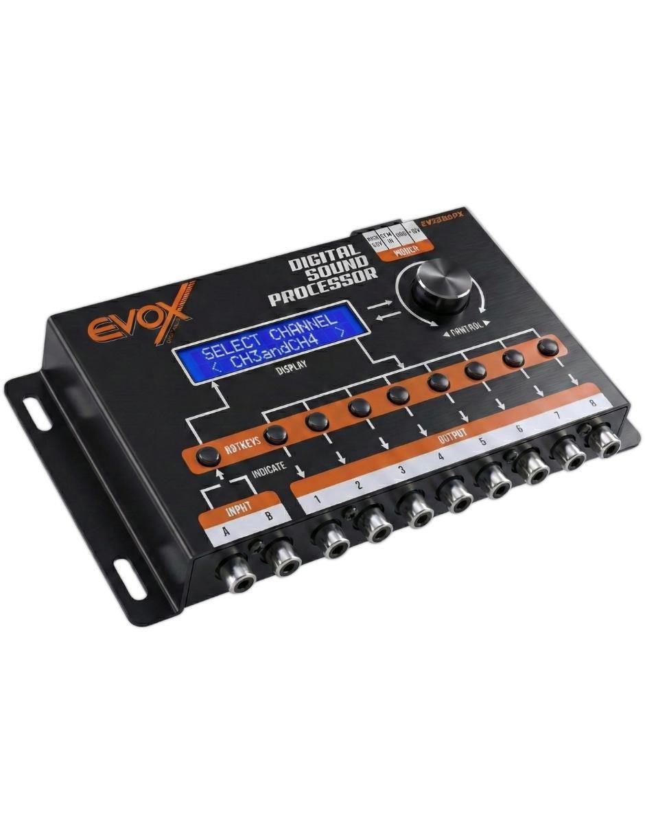 Preamplificador EVX2DSPX de 6 V 7