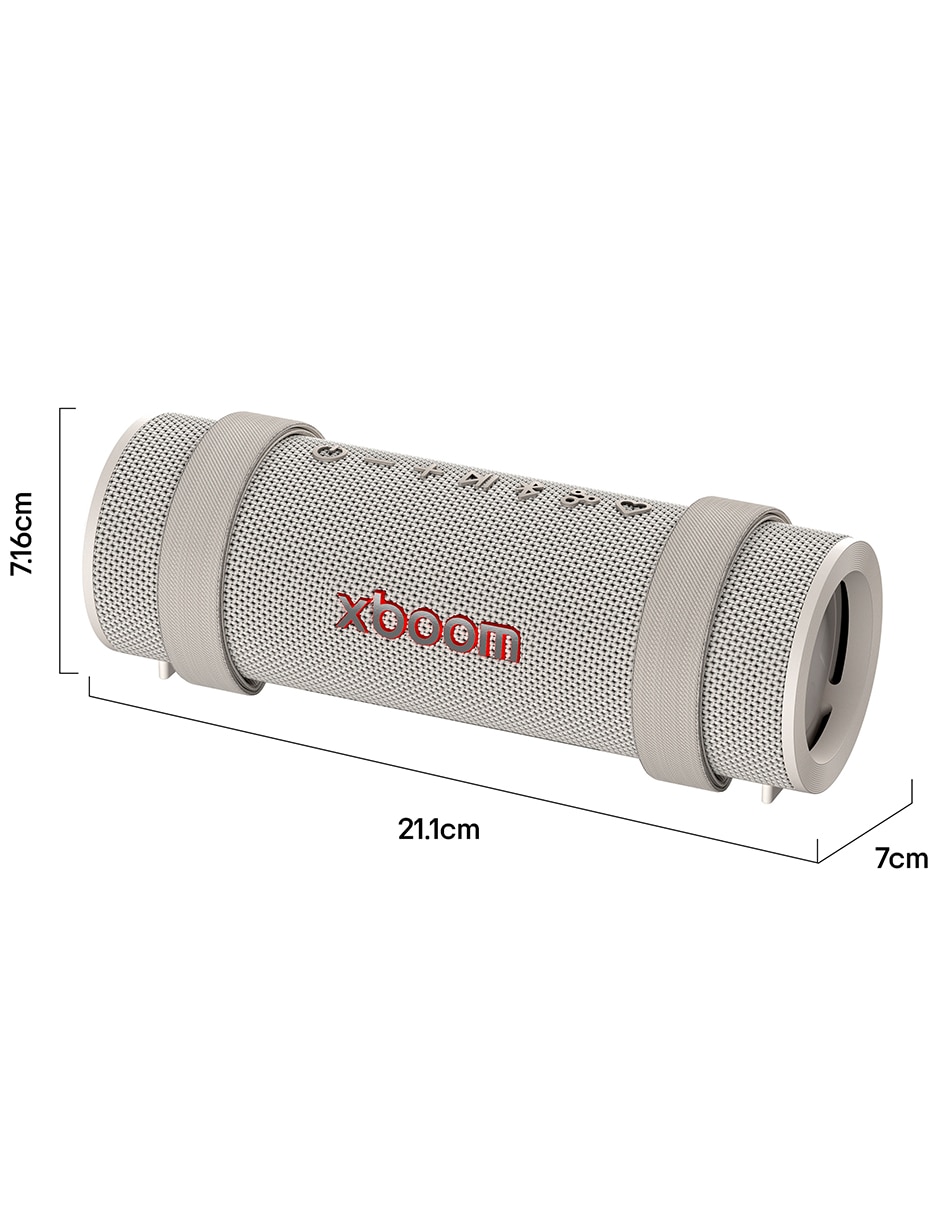 Bocina portátil grab gray bluetooth 2
