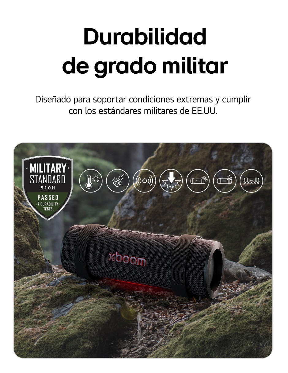 Bocina portátil grab gray bluetooth 5