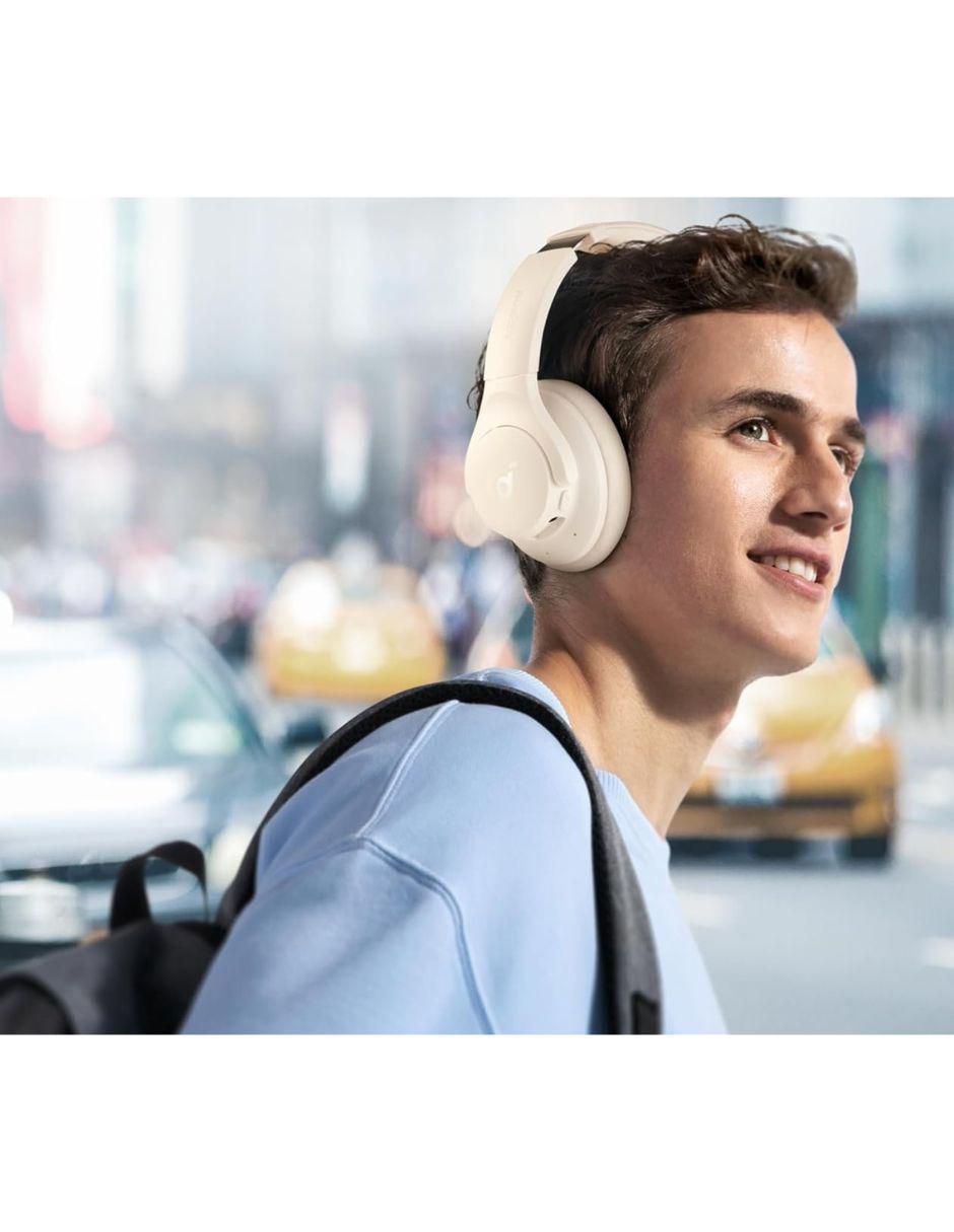 Audífonos On-Ear Soundcore Q20i alámbricos e inalámbricos con cancelacion de ruido 4