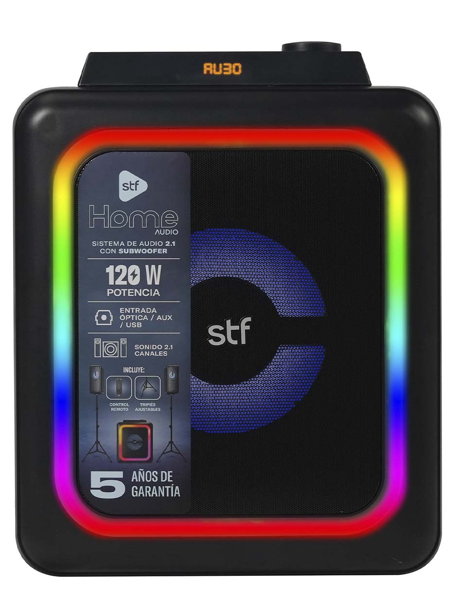 Barra de sonido home audio sistema de audio 2.1 con subwoofer con subwoofer 3