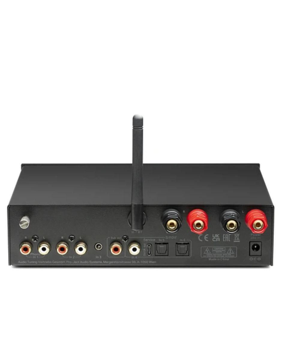 Amplificador estéreo Pro-Ject Stereo Box E de 20 V
