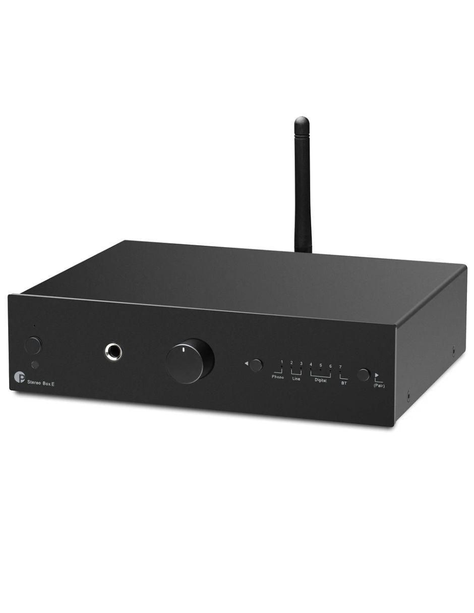 Amplificador estéreo Pro-Ject Stereo Box E de 20 V