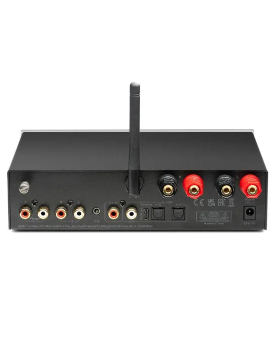 Amplificador estéreo Pro-Ject Stereo Box E de 20 V