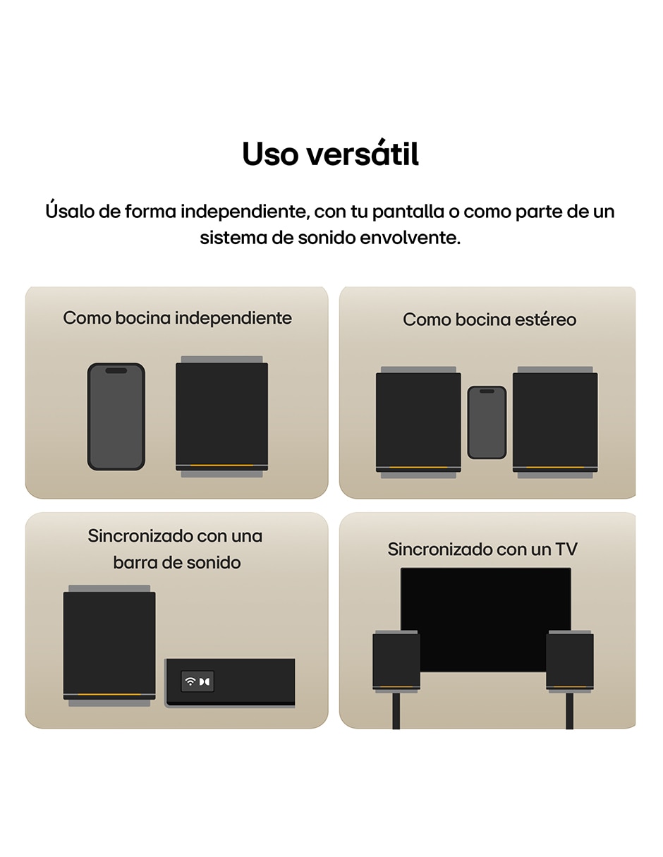 Bocinas multiroom M5 7