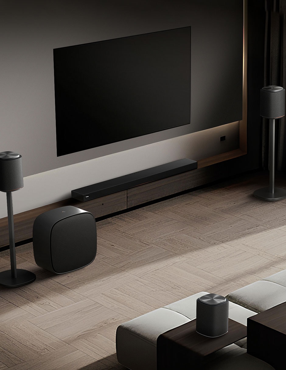 Barra de sonido h7 con subwoofer 7