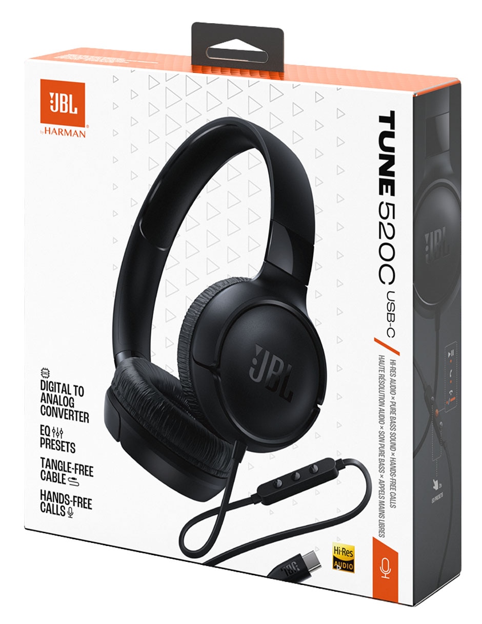 Audifonos tune 530c usb-c alámbrica 6