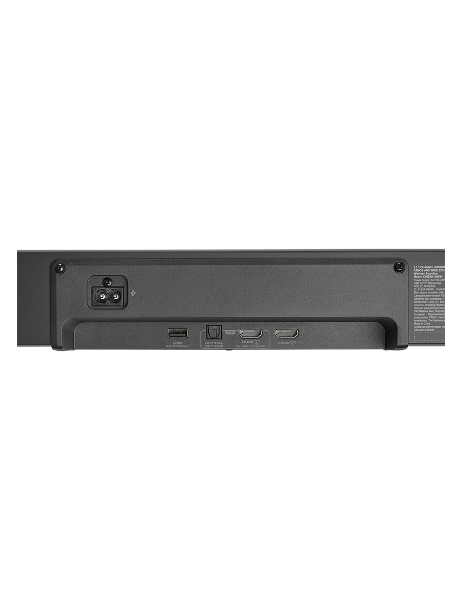 Barra de sonido Cinema SB595 con Subwoofer