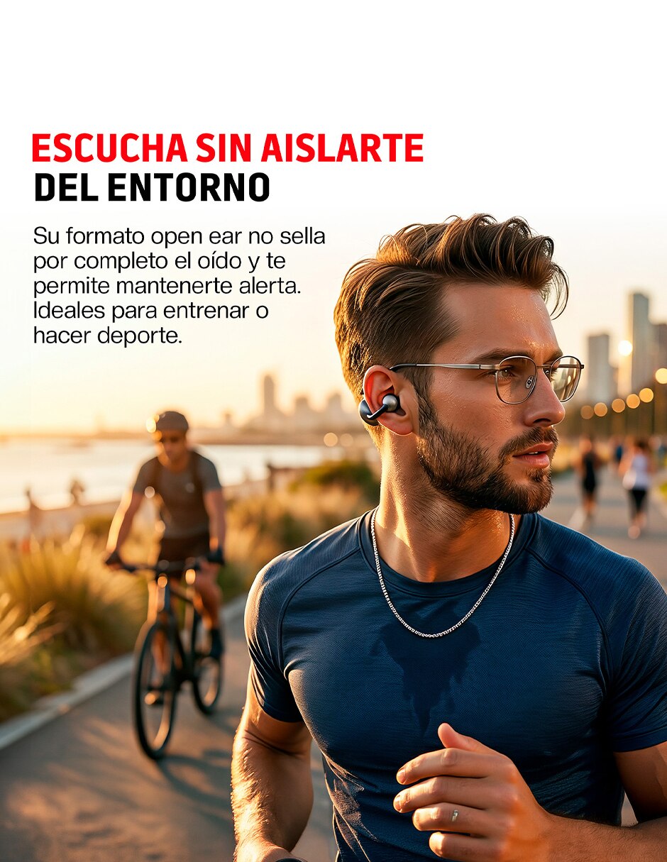 Audífonos Clip Open Ear inalámbricos con cancelacion de ruido 7