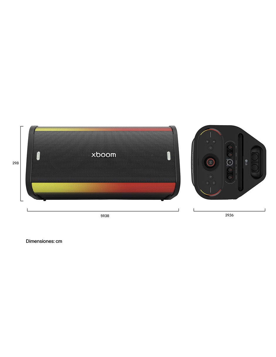 Bocina portátil Stage501 Bluetooth 10