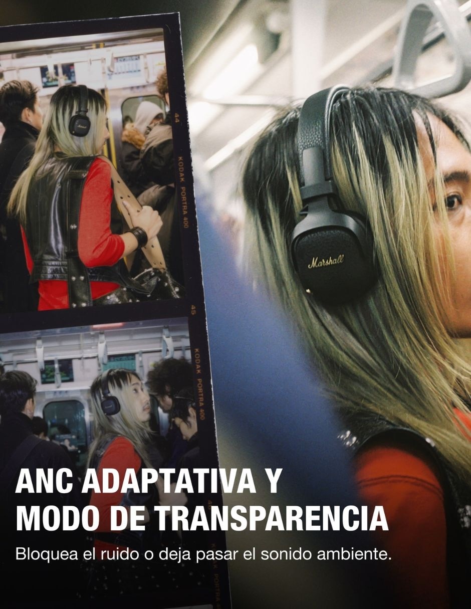 Audífonos On-Ear 1008039 alámbrica e inalámbrica con cancelaciòn de ruido