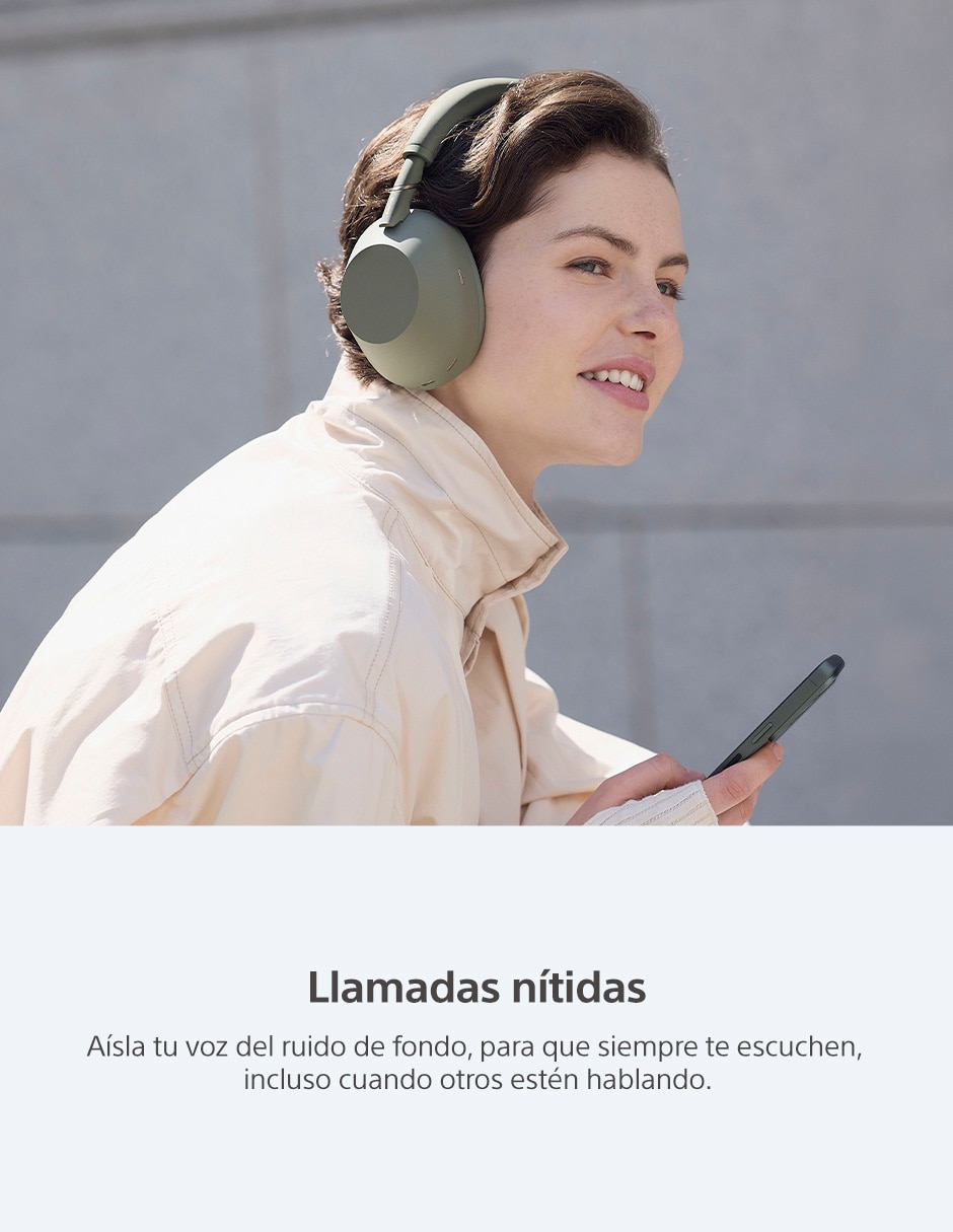 Audífonos Over-Ear Sony WH1000XM6 GMUC alámbricos e inalámbricos con cancelación de ruido
