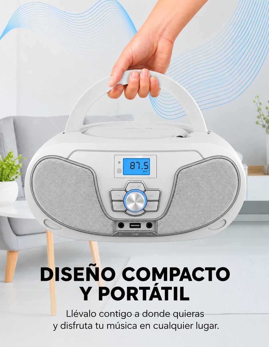 Radiograbadora TAZ3300W/37