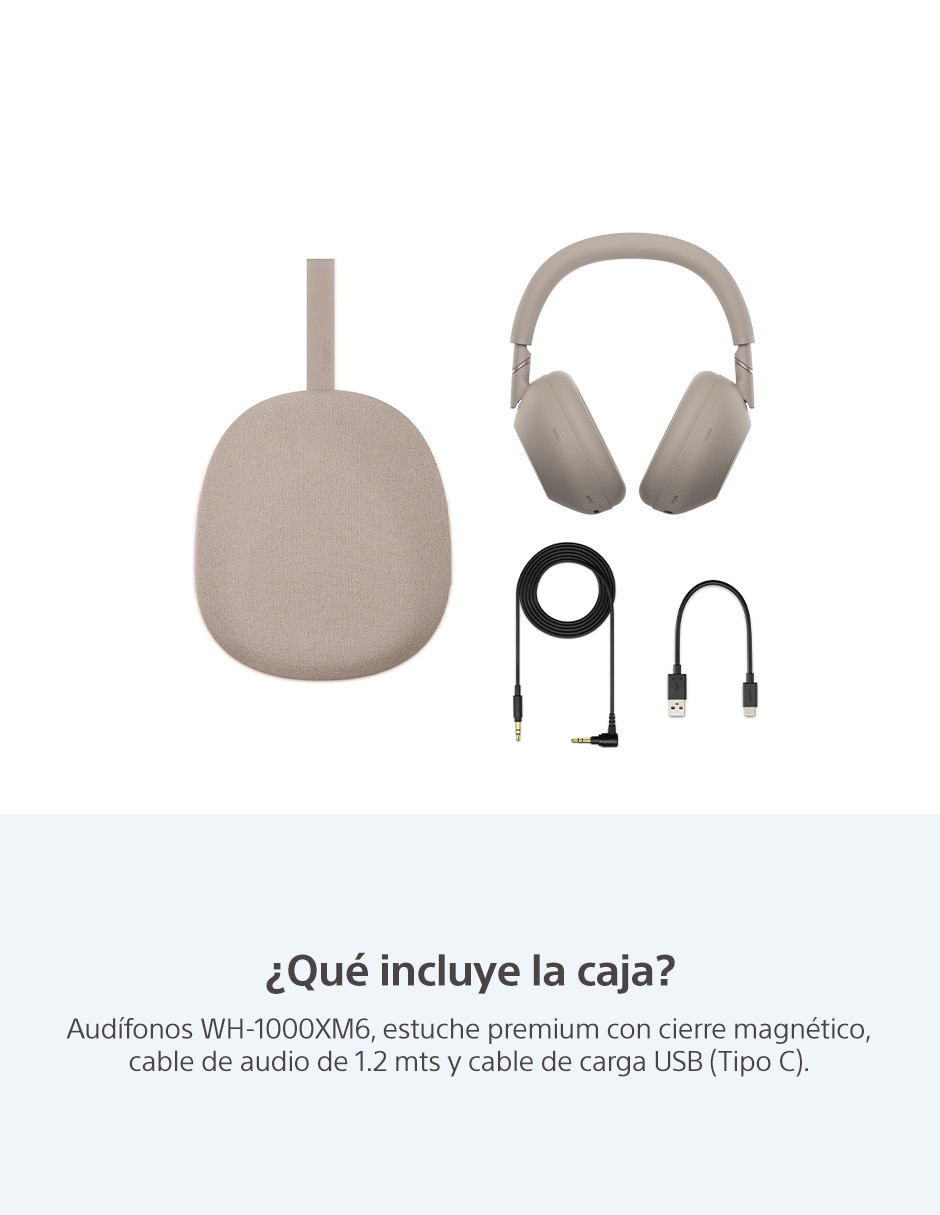Audifonos WH-1000XM6 alámbricos e inalámbricos con cancelación de ruido 4