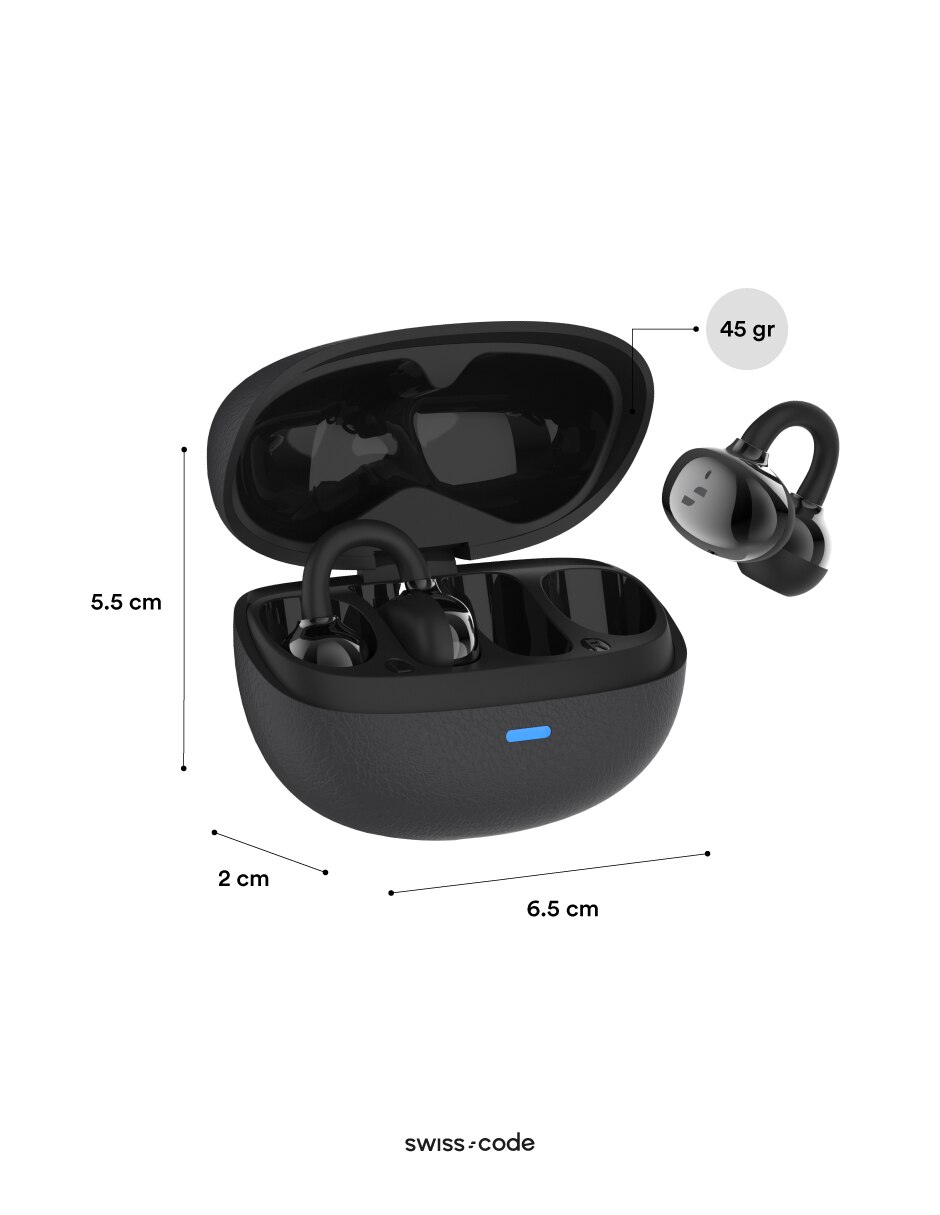 Audífonos In-Ear NuaClip inalámbricos 6
