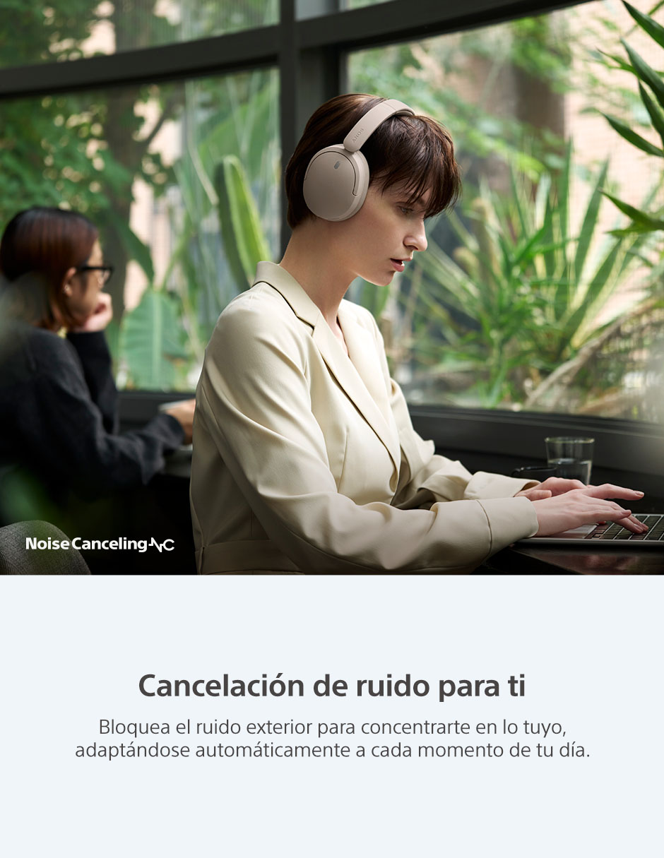 Audífonos Over-Ear WH-CH730N alámbricos e inalámbricos con cancelacion de ruido 4