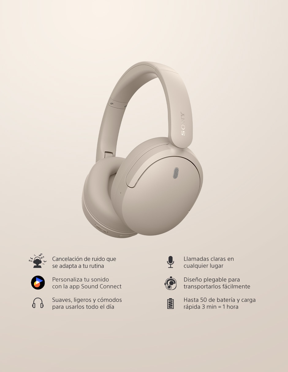 Audífonos Over-Ear WH-CH730N alámbricos e inalámbricos con cancelacion de ruido 8
