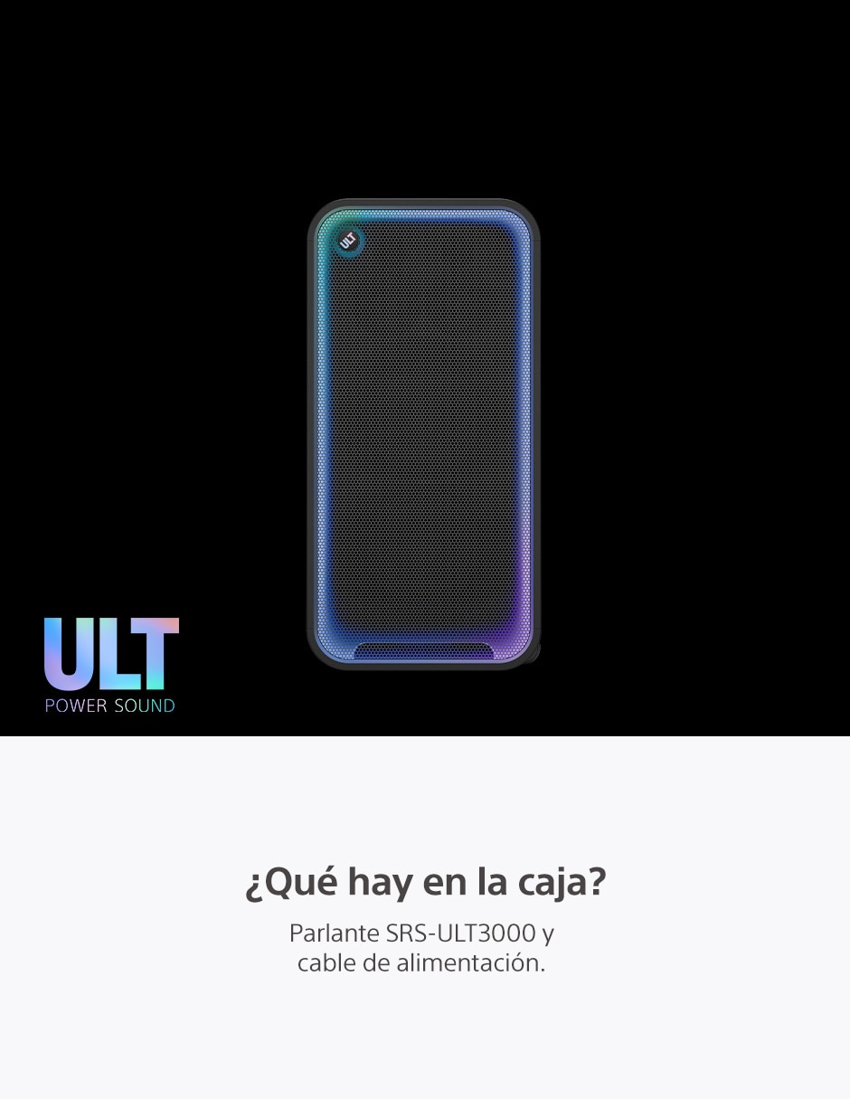 Bocina srs-ult3000 bluetooth 10