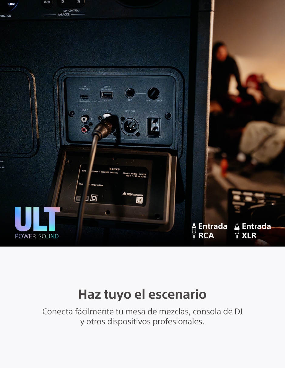 Bocina Portátil SRS-ULT700 Bluetooth 6