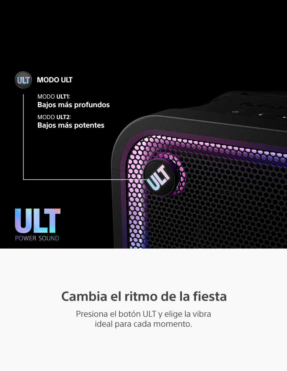 Bocina Portátil SRS-ULT500 Bluetooth 4