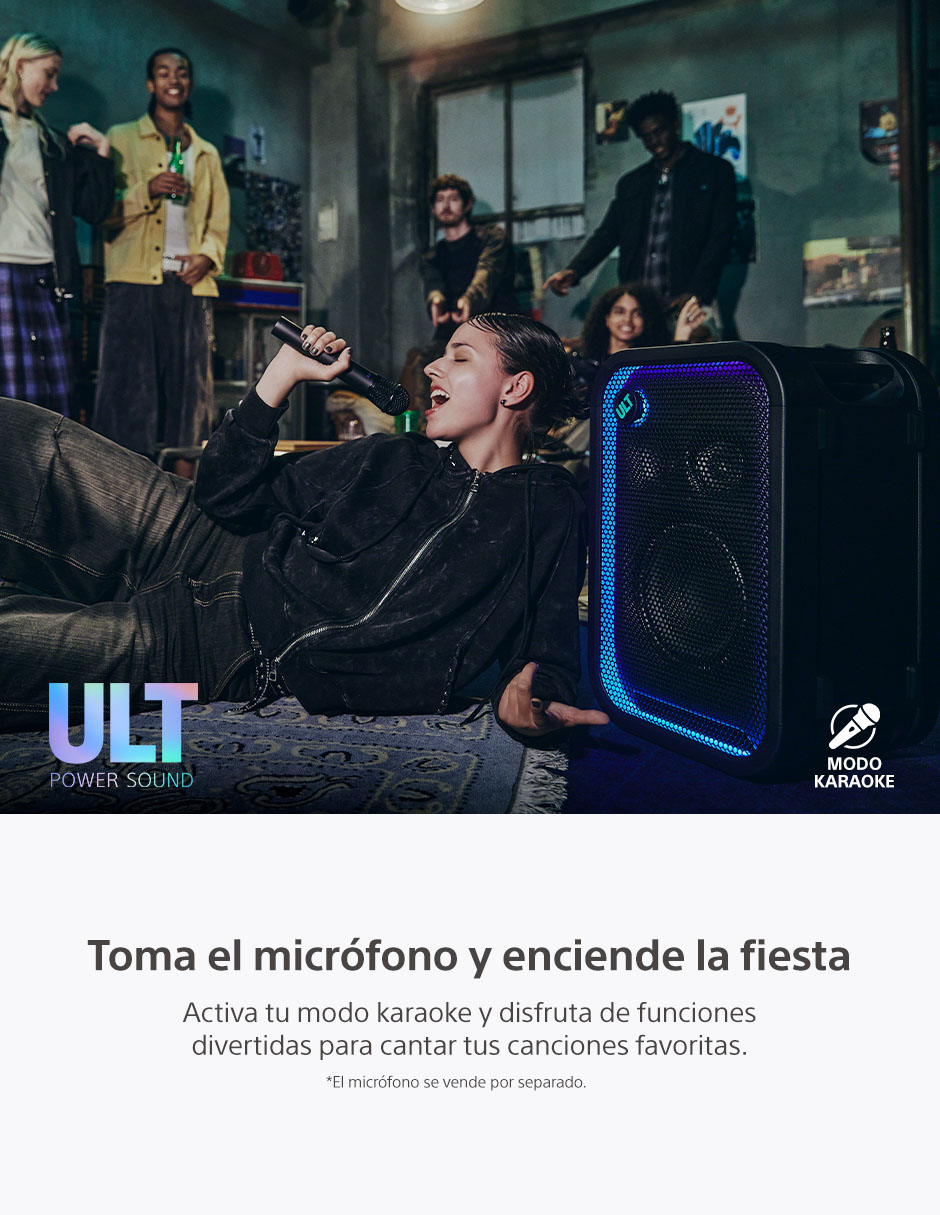 Bocina Portátil SRS-ULT500 Bluetooth 5