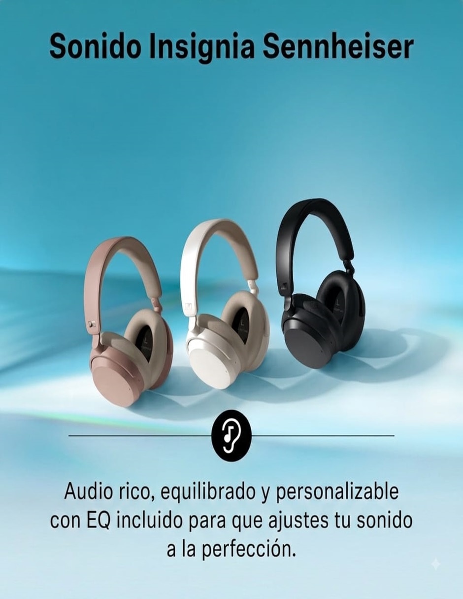 Audífonos Over-Ear Accentum Wireless Taupe Alámbrica e inalámbrica con (si aplica) Sí 7