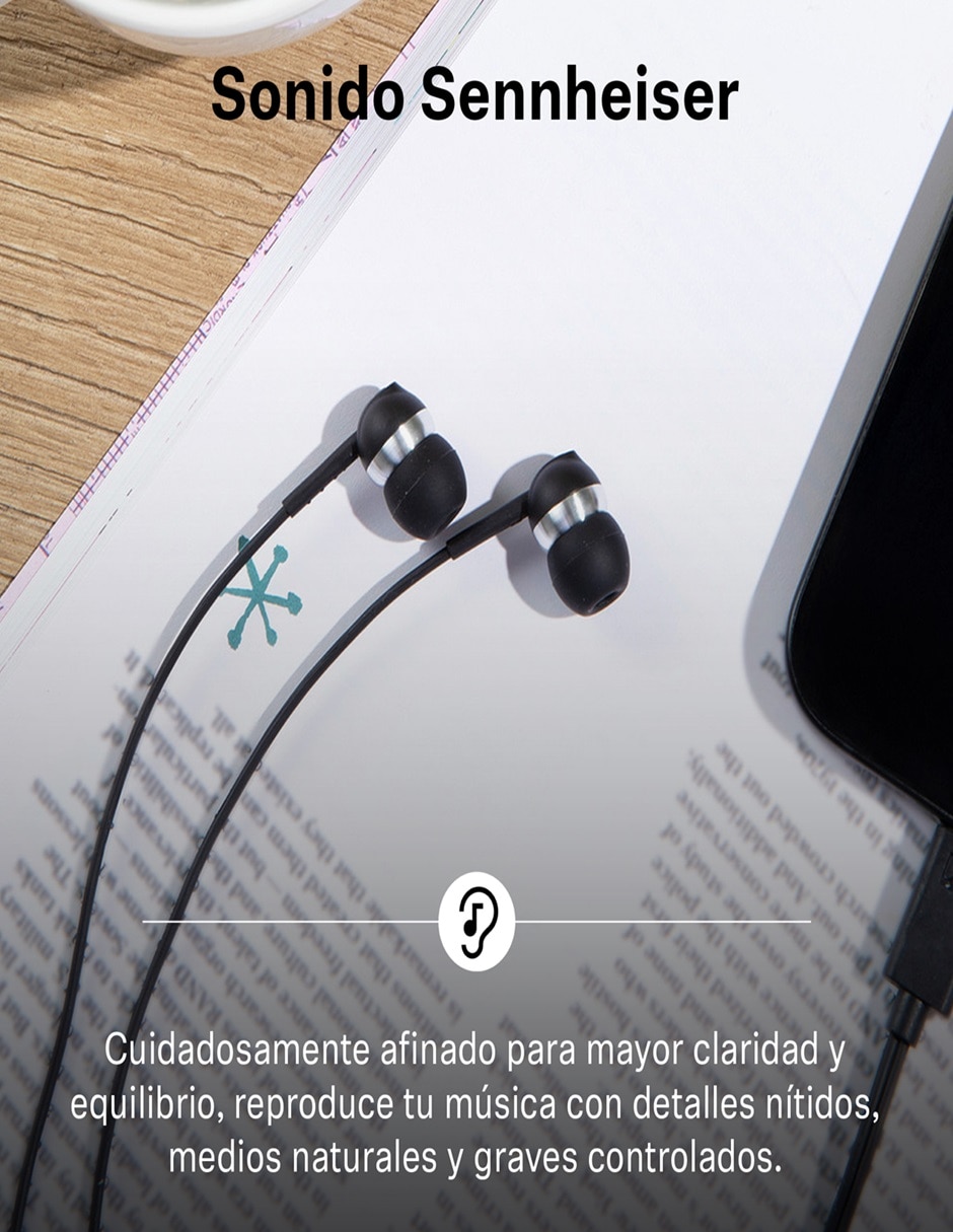 Audífonos In-Ear CX 80 U alámbricos 2