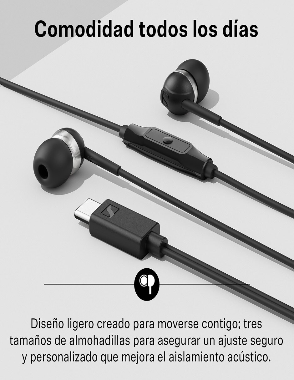 Audífonos In-Ear CX 80 U alámbricos 4