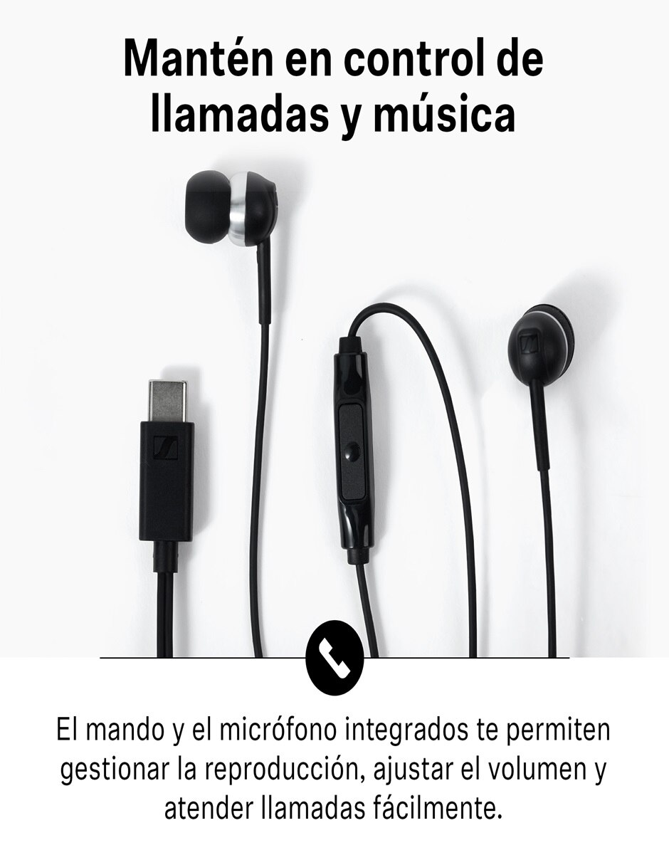 Audífonos In-Ear CX 80 U alámbricos 5