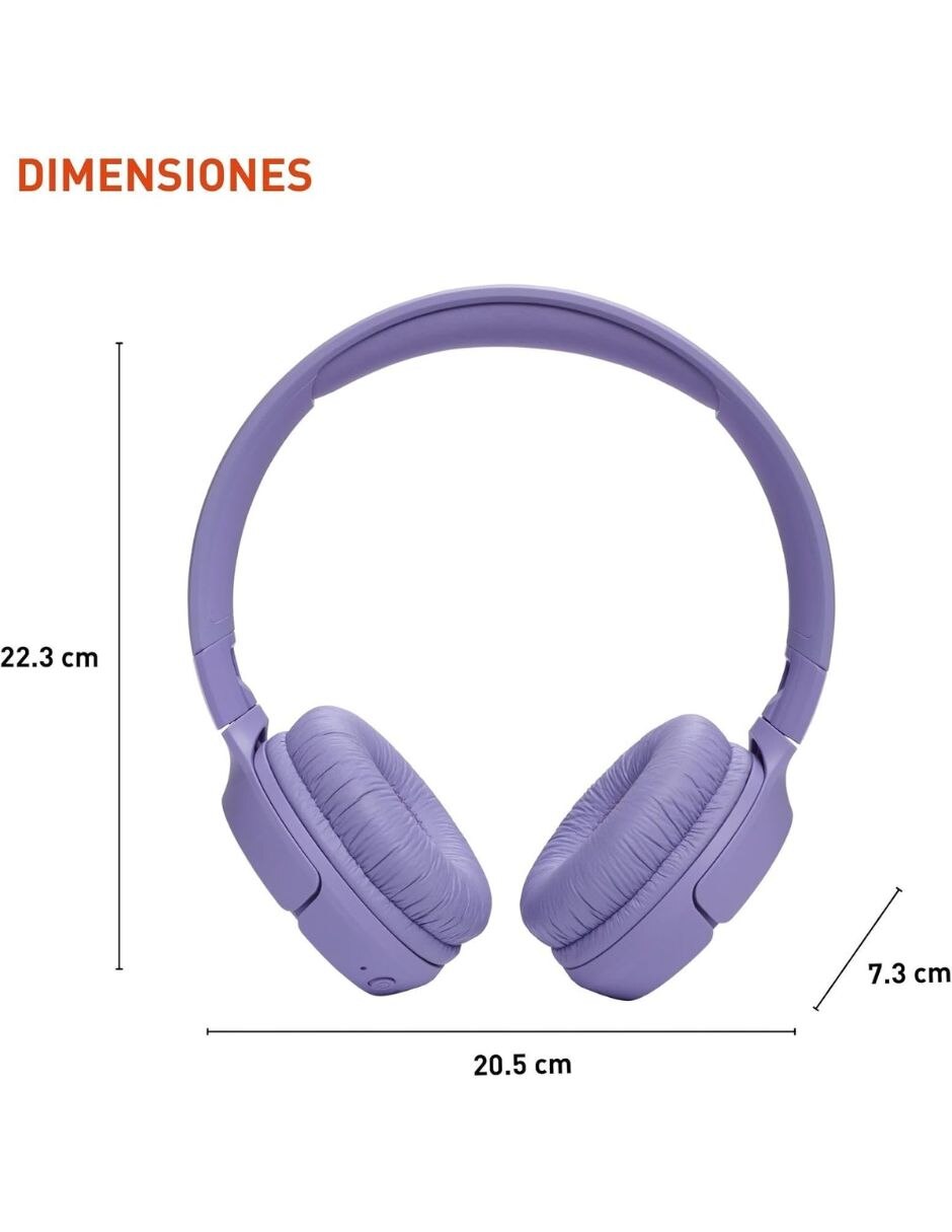 Audífonos On-Ear Tune 520 bt inalámbricos