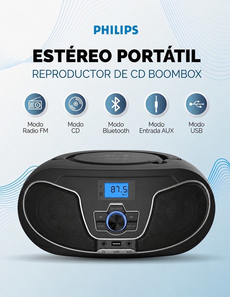 Radiograbadora TAZ3300W/37 8