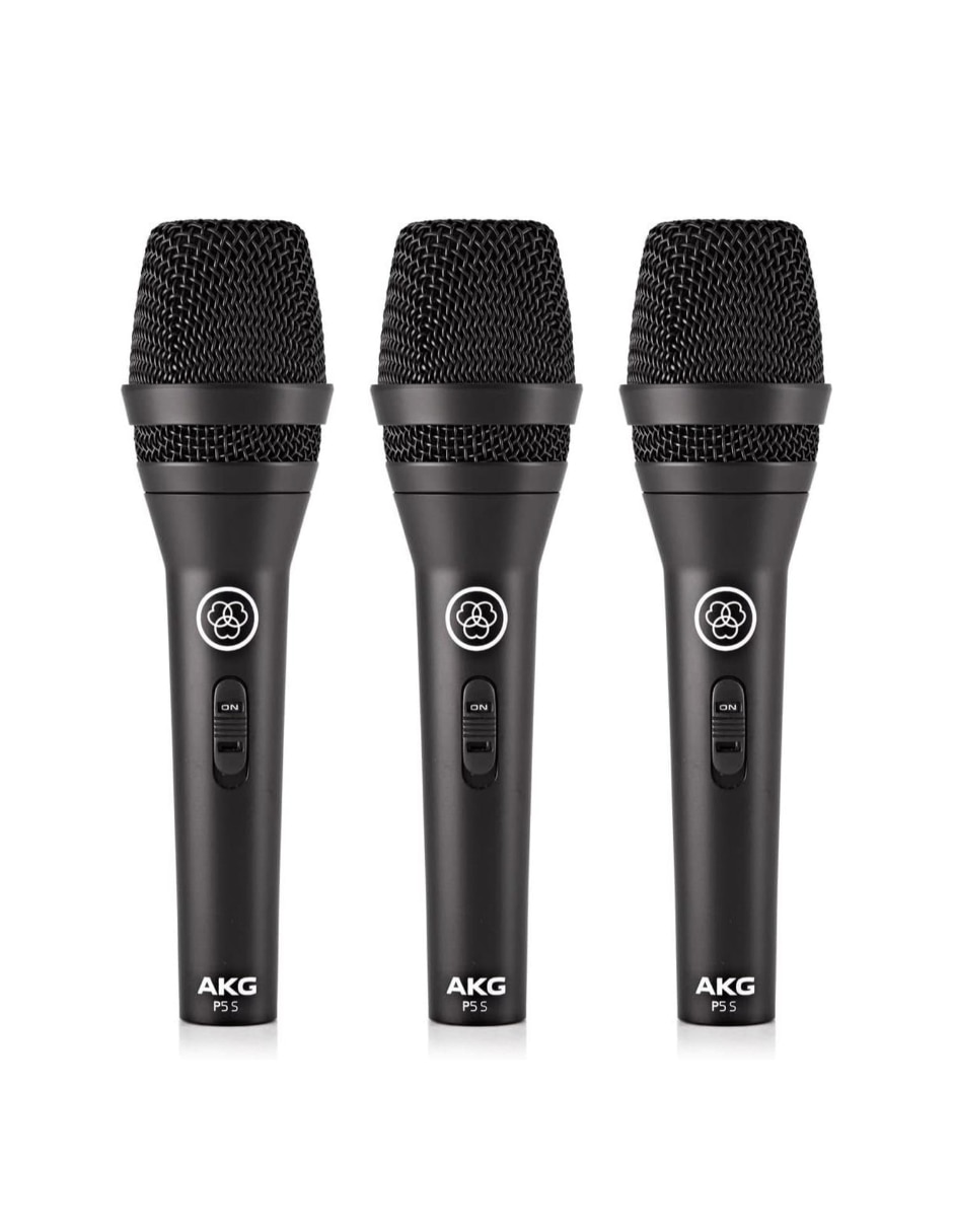 Set micrófono p5s pack alámbrica