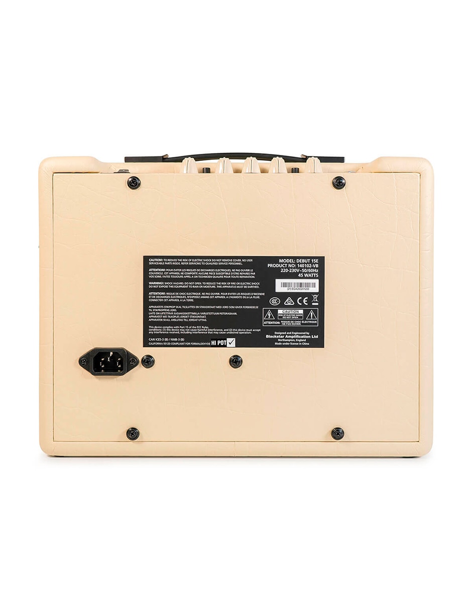 Amplificador estéreo Debut 15E de 100 V - 120 V 2