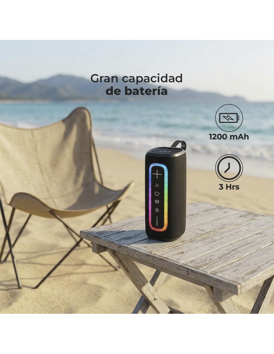 Bocina portátil Bluetooth