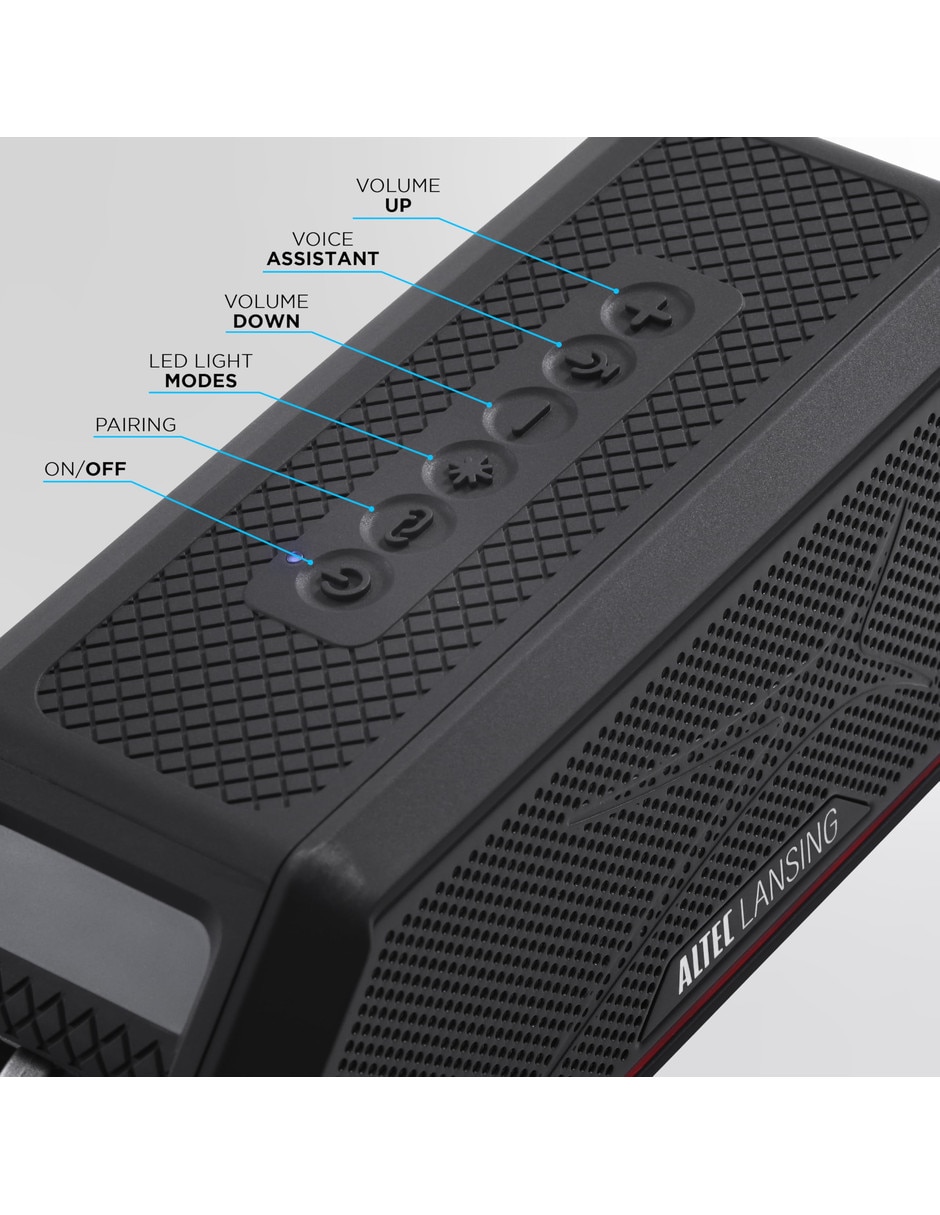 Bocina portátil Altec Lansing Bluetooth Wi-Fi