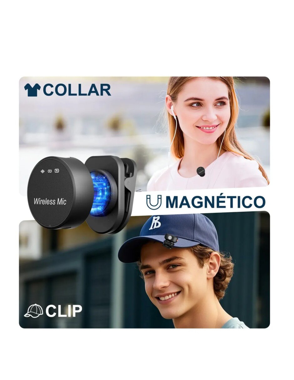 Set micrófono inalámbricos 5