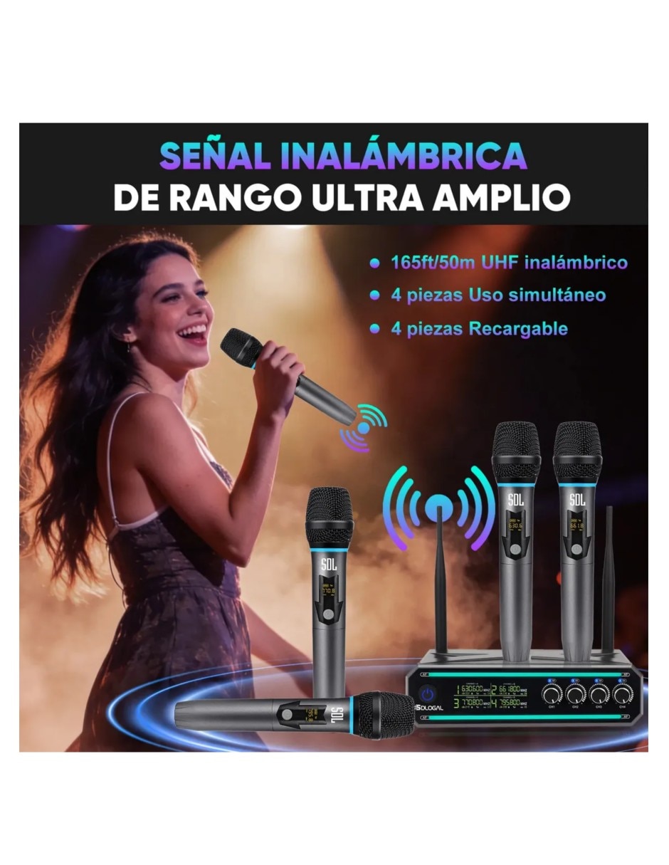 Set micrófono Inalámbrica 5