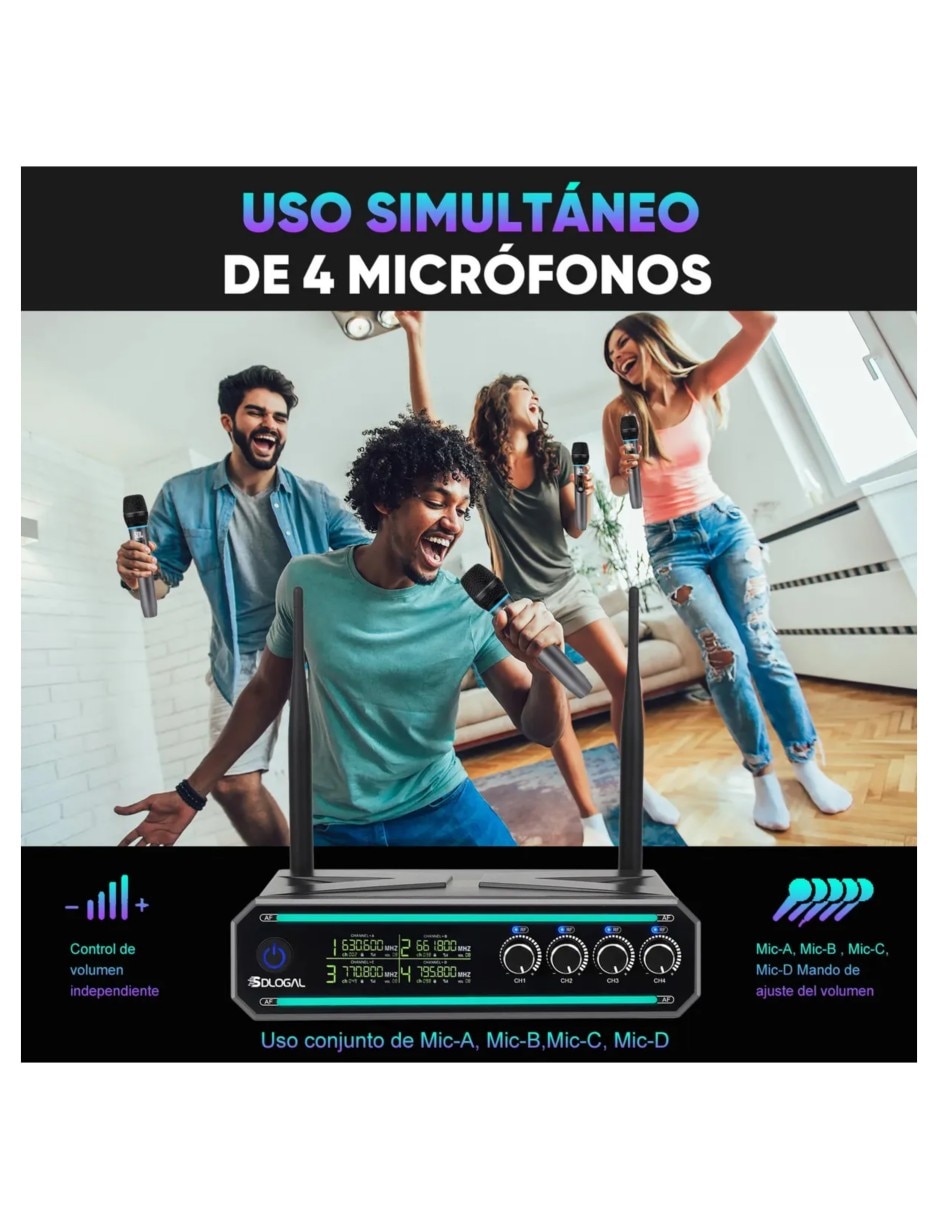 Set micrófono Inalámbrica
